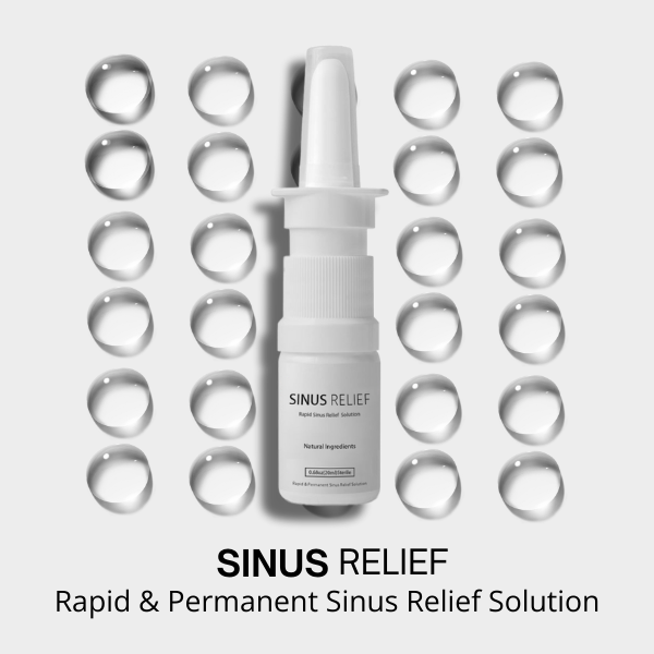 SINUS RELIEF - Sinus Relief power in Every Spray!
