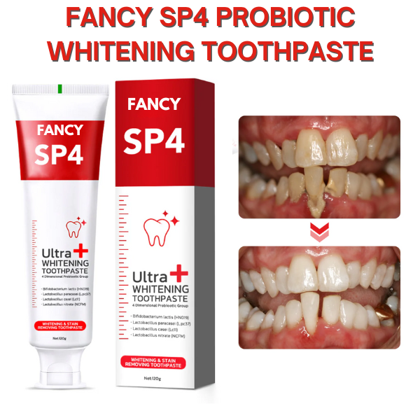 FANCY SP4 PROBIOTIC WHITENING TOOTHPASTE