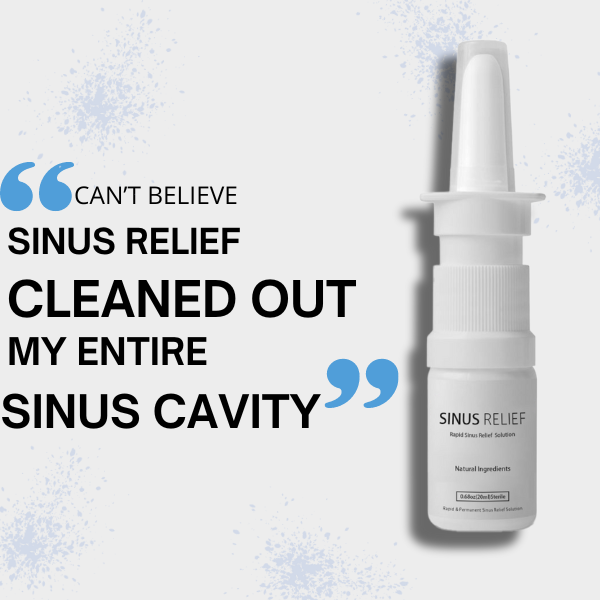 SINUS RELIEF - Sinus Relief power in Every Spray!