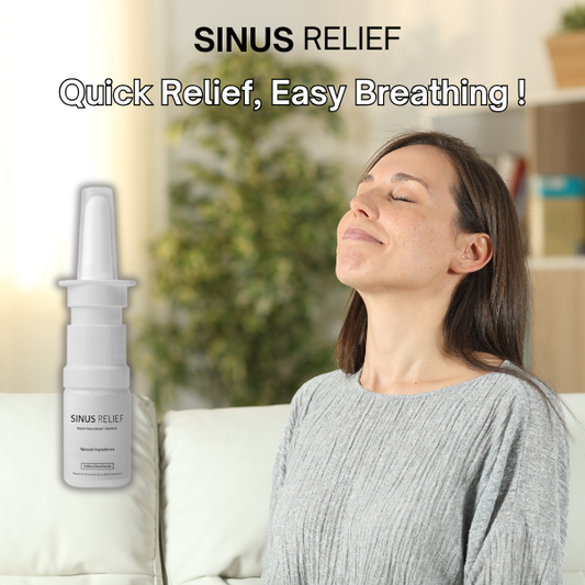 SINUS RELIEF - Sinus Relief power in Every Spray!
